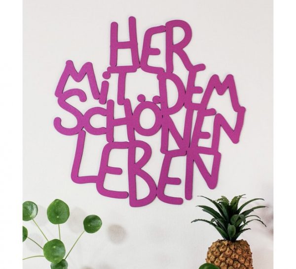 Her mit dem schönen Leben