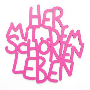 Her mit dem schönen Leben