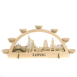 Schwibbogen Leipzig Frontansicht