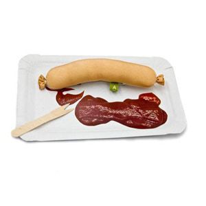 Wurst Haarspange