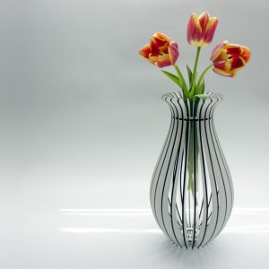Rippenvase Gitte