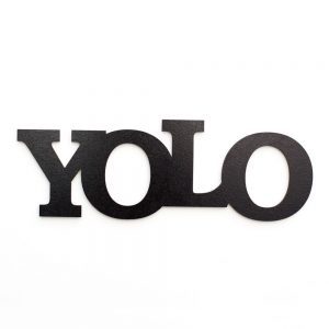 YOLO schwarz