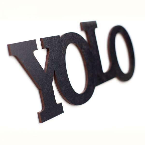 YOLO schwarz