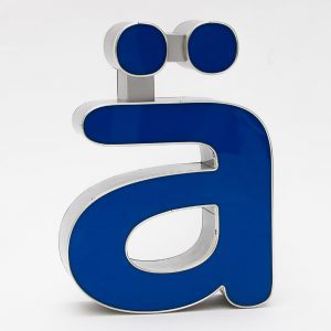 Leuchtbuchstabe ä