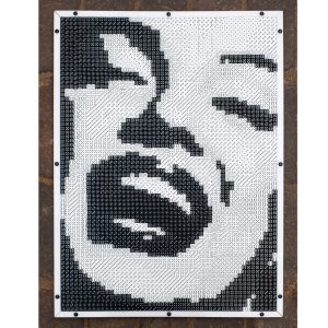 Würfelmosaik Marilyn