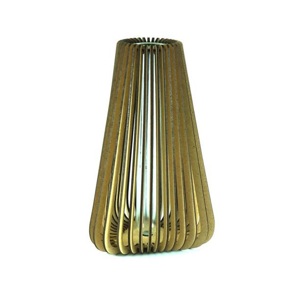 Rippenvase Kukka natur
