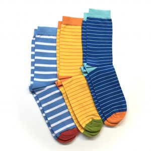 Socken Streifen 3er Set