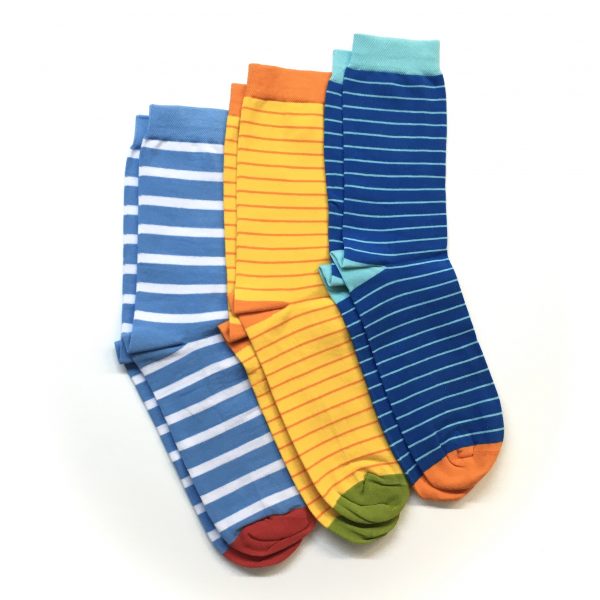 Socken Streifen 3er Set