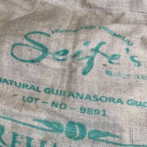 Guji Anasora Rohkaffee Kaffeesack Jutesack Grainpro Äthiopien